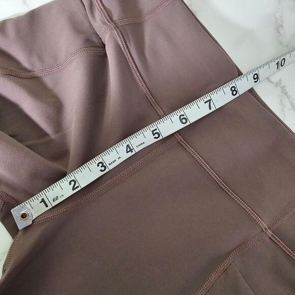 Athleta Girls Soft Cropped Legging Pants with Pockets Muted Rose Pink Size XXL/1 - Picture 8 of 12